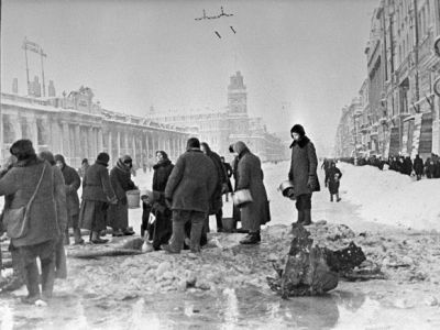 Блокадный Ленинград. Фото: gimn.chernyahovsk.ru