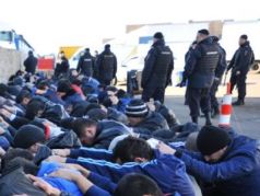Задержание полицией мигрантов. Фото: uz-obshina.ru